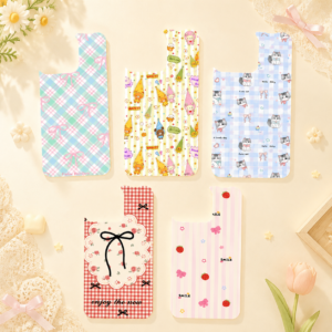 Cute Aesthetic Magnetic Phone Case – 12 Interchangeable Backplate Designs | 3 Styles in 1 Case